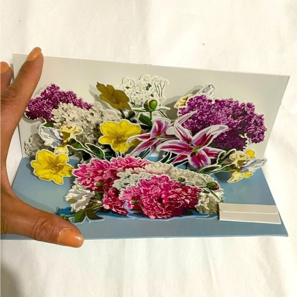 Panoramics Happy Birthday or Mother's Day Greeting Cards (set of 2)